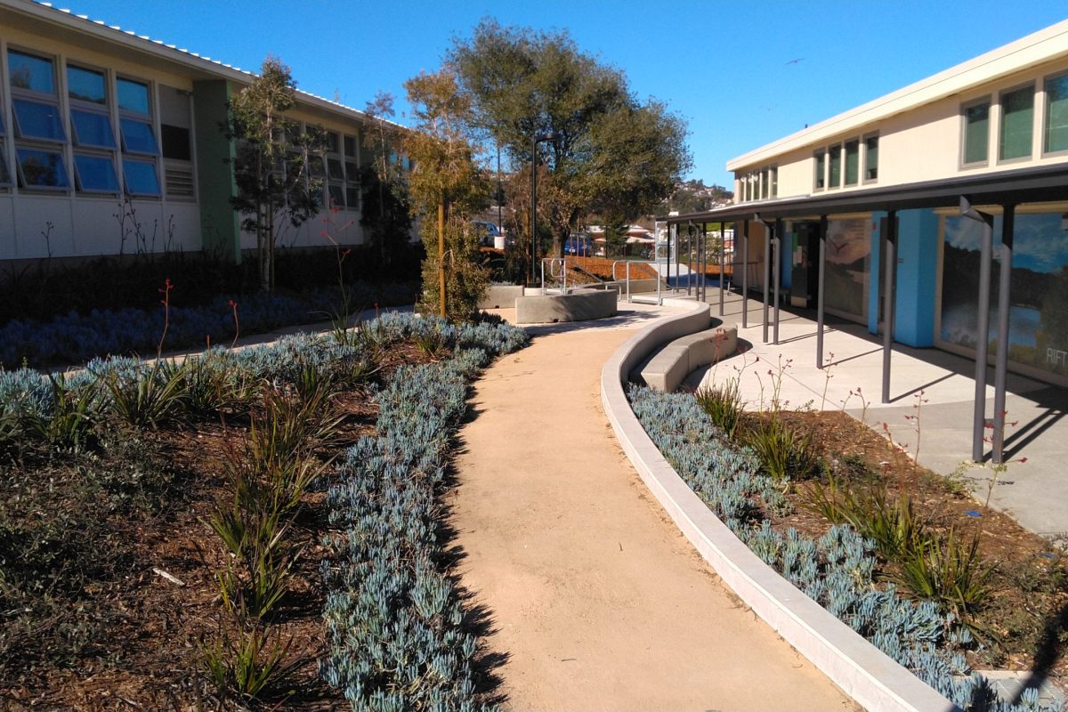 Burlingame Intermediate School Courtyards